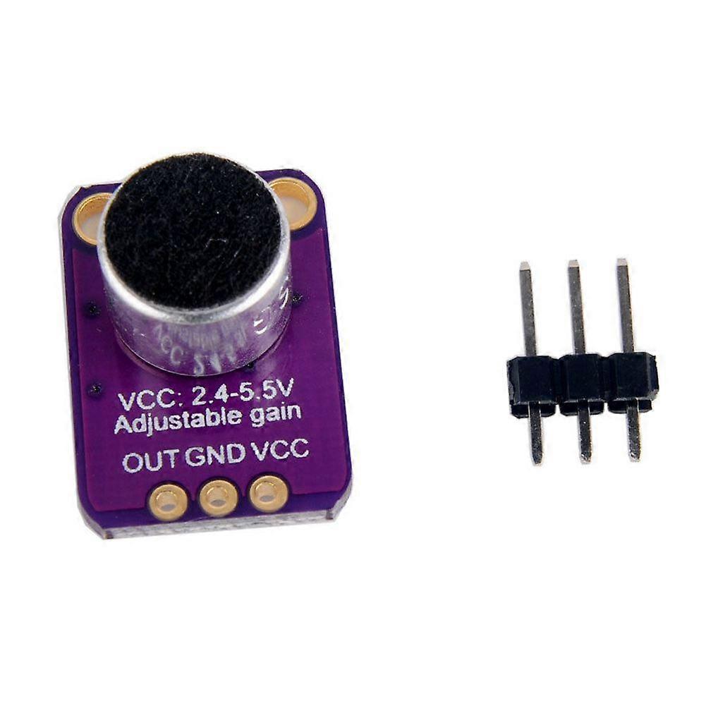 -MAX4466 Electret Microphone Amplifier Sensor with Adjustable Gain