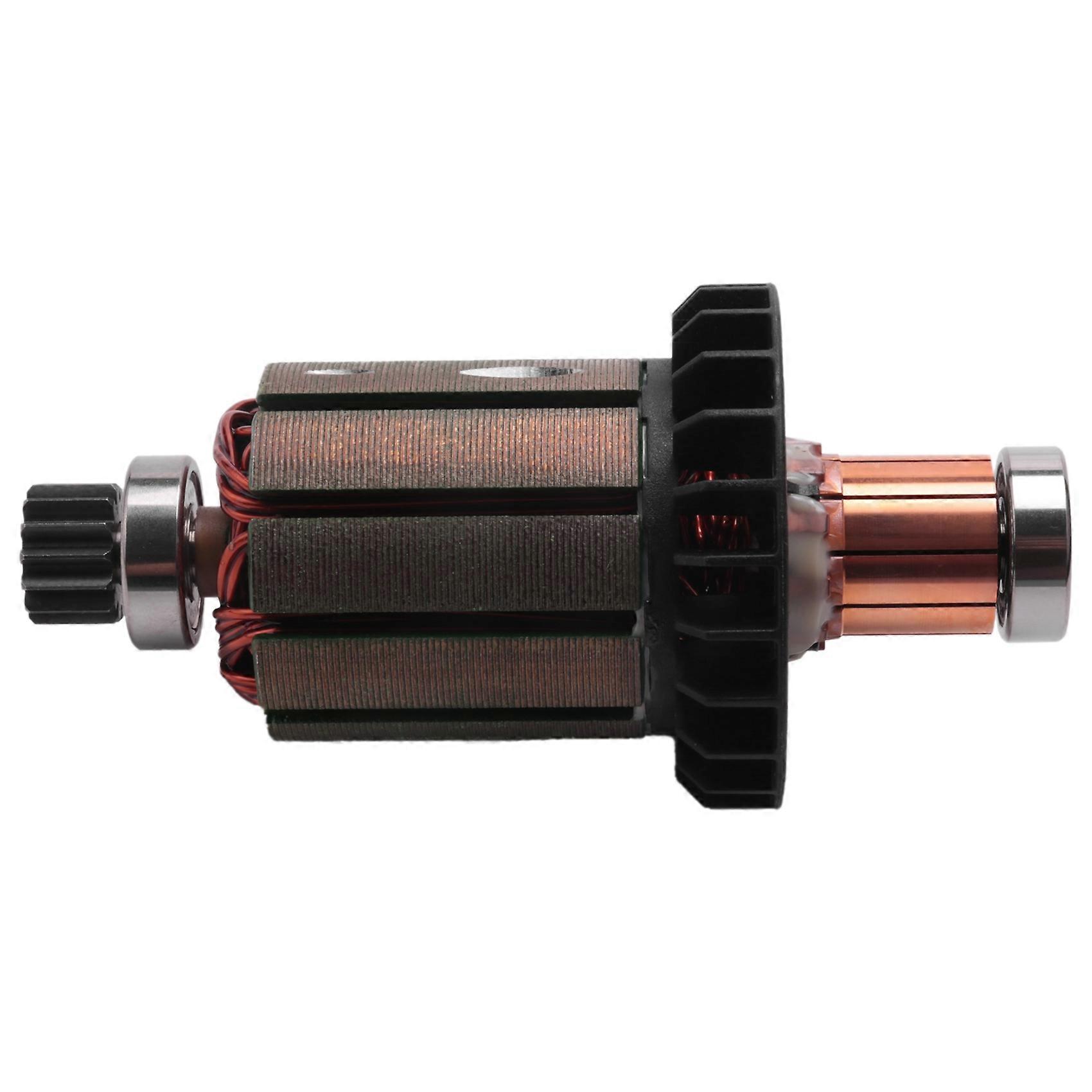Black 18V Rotor Motor Armature 6193011 For Ddf458z Df458d Ddf458rfe Dhp458 Bhp458 Ddf458 Bdf458 Cordless Drill Size 18