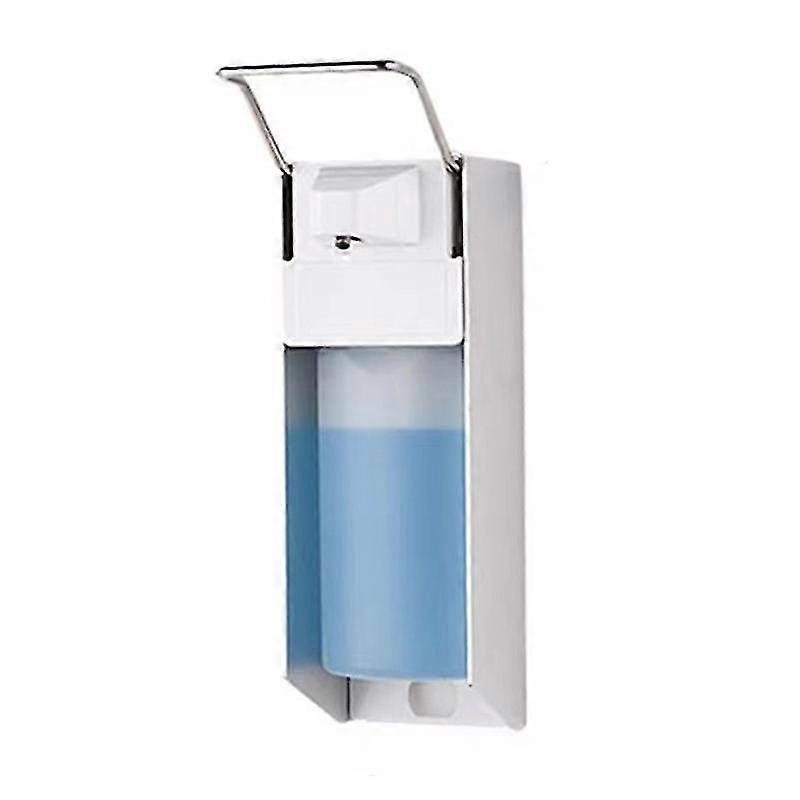 Soap Lotion Dispenser Touchless Large Capacity Labor-saving Aluminum Alloy Wall Elbow Press Type Liq