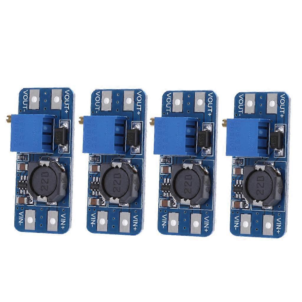 4pcs  2A DC-DC Step Up Power Supply Module Booster Power Module For
