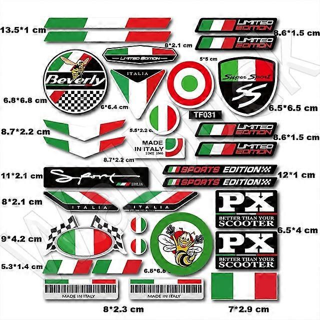 لفيسبا GTS سبرينت بريمافيرا بياجيو LXV GTS 150 250 300 سوبر دراجة نارية شارات المركبات عاكسة الإيطالية سكوتر الملحقات صائق
