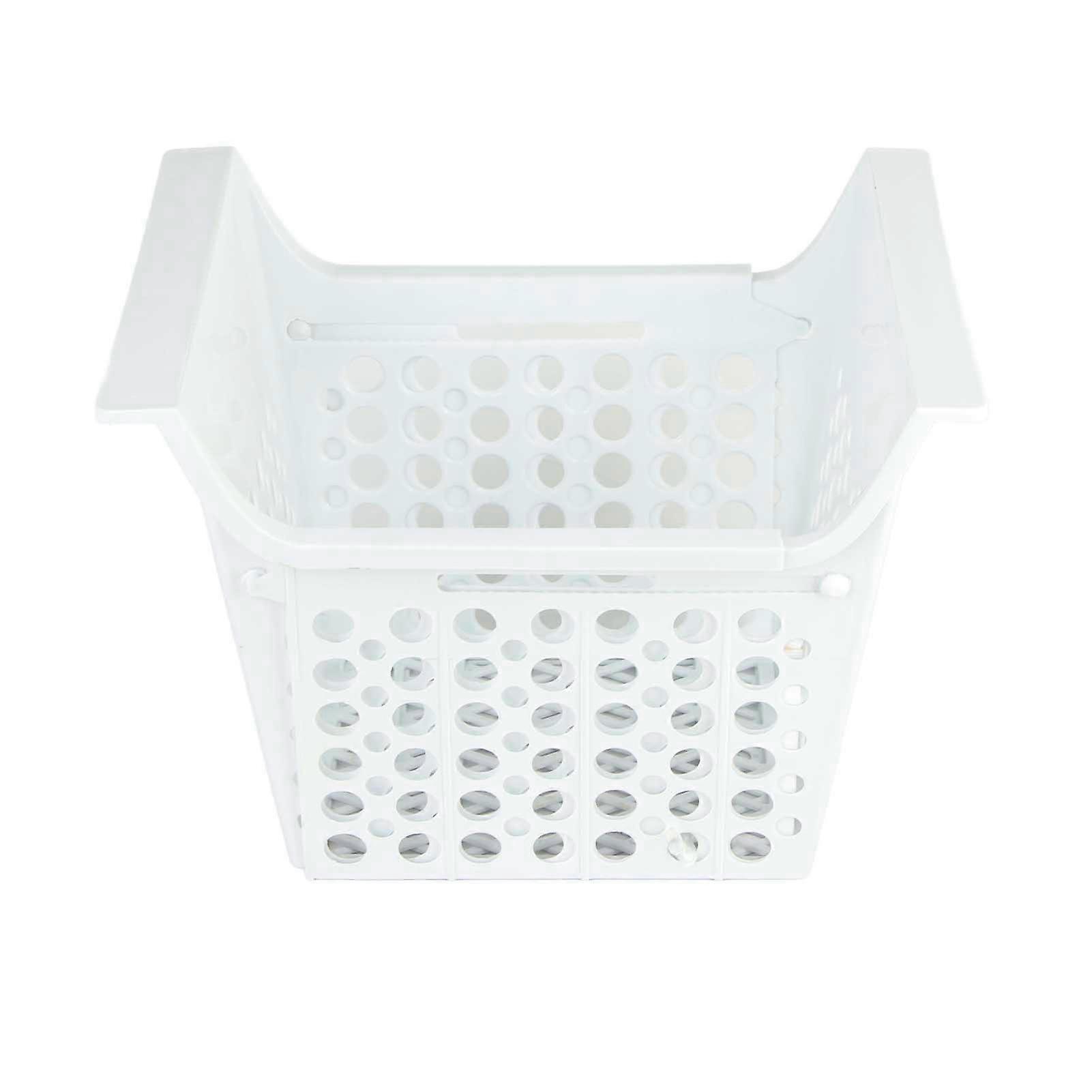 Chest Freezer Basket Deep Freezer Organizer Bin Expandable PP Heavy Load with Handle Chest Freezer Accessory for Kitchen S