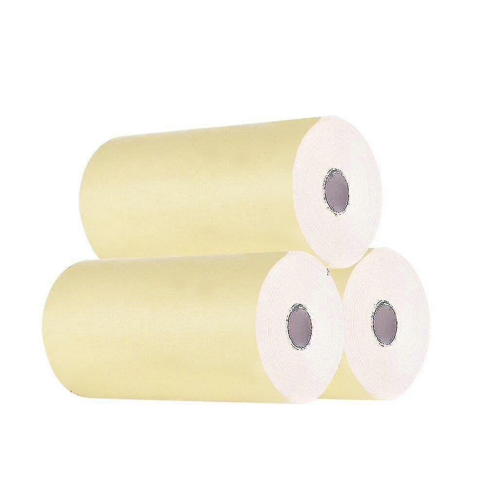 Bill Receipt Photo Paper, Clear Printing3pcs,yellow)