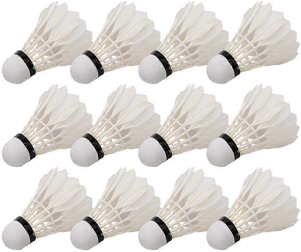 Badminton, 12 professionella badmintonbollar för badmintonträning