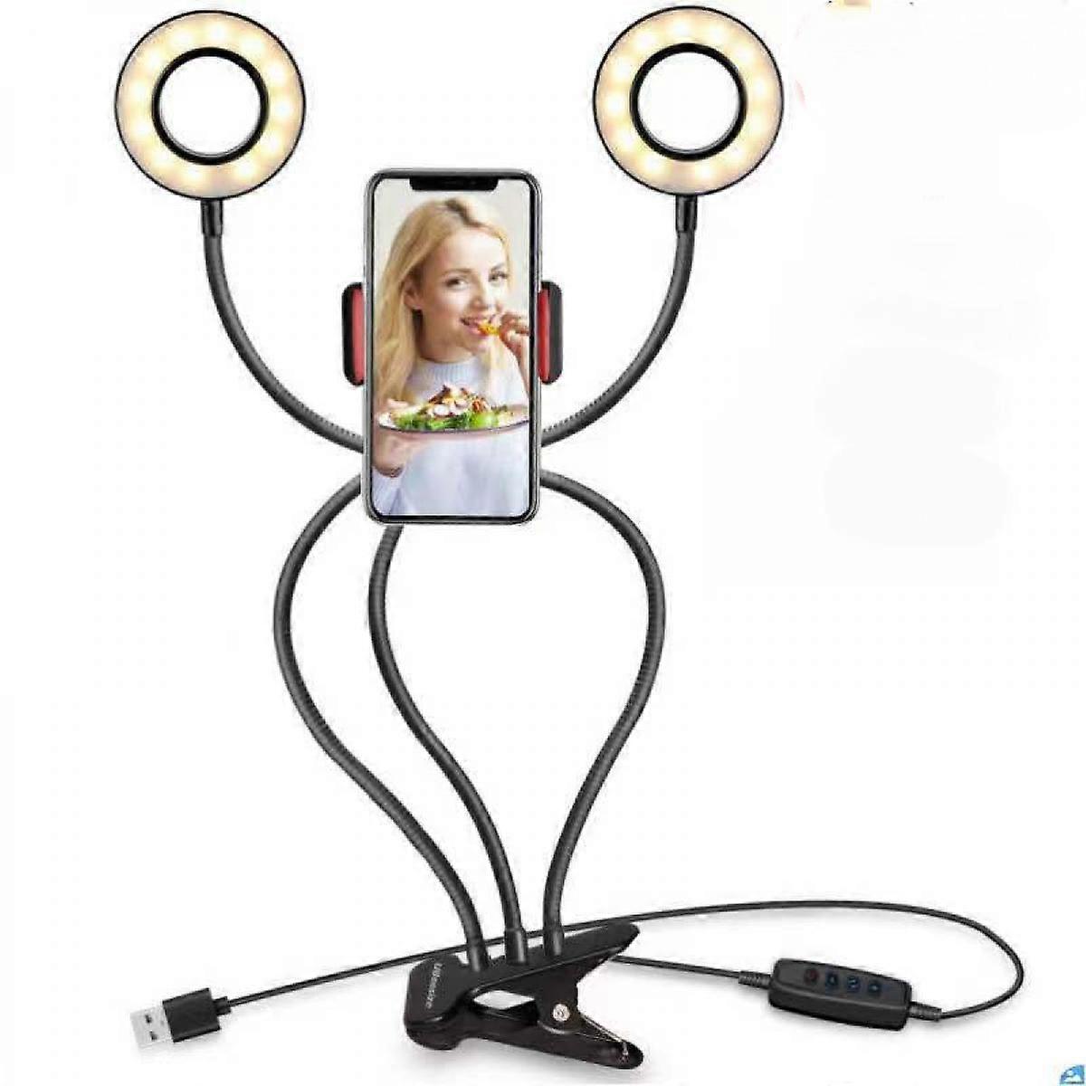 Clip On Ring Light Selfie Led Fill Light Clip Type Beauty Light