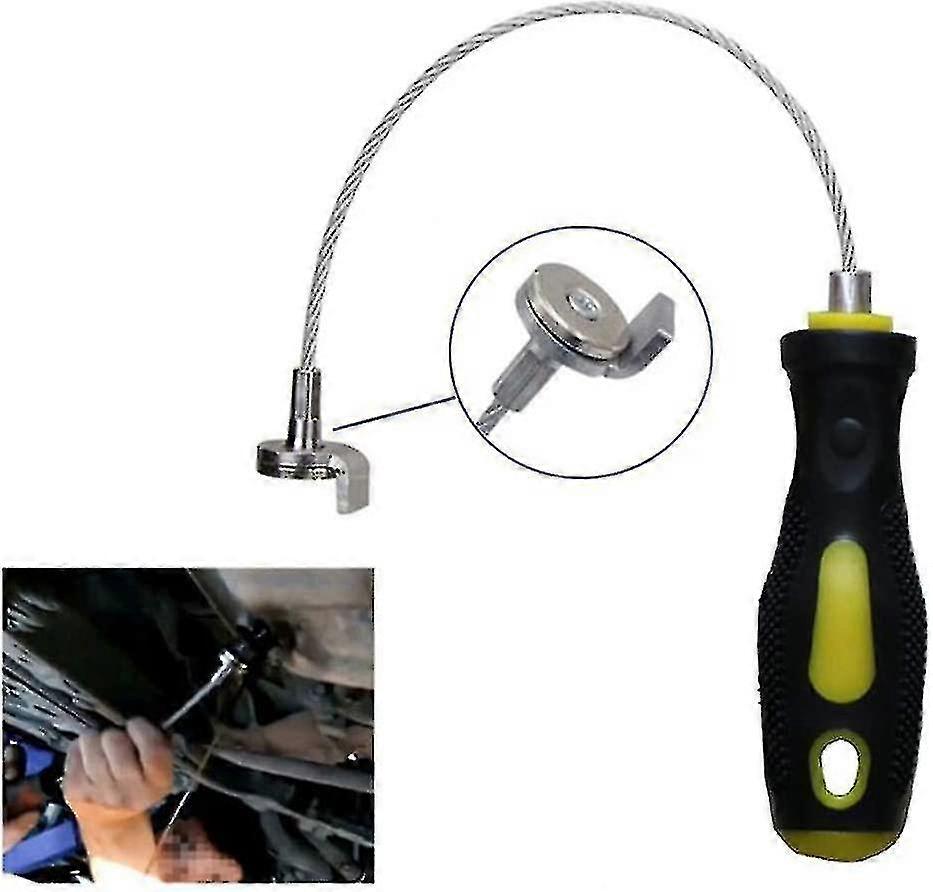 Drain Plug Removal Tool, Magnetic Wrench For Drain Plug Removal Tool