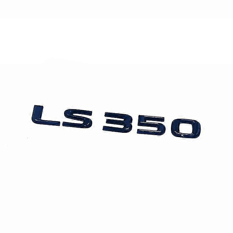 Car Trunk ABS Chrome Letters Logos Badge Emblem Decals Styling Sticker For Lexus LS LS350 LS400 LS460 LS460L Accessories