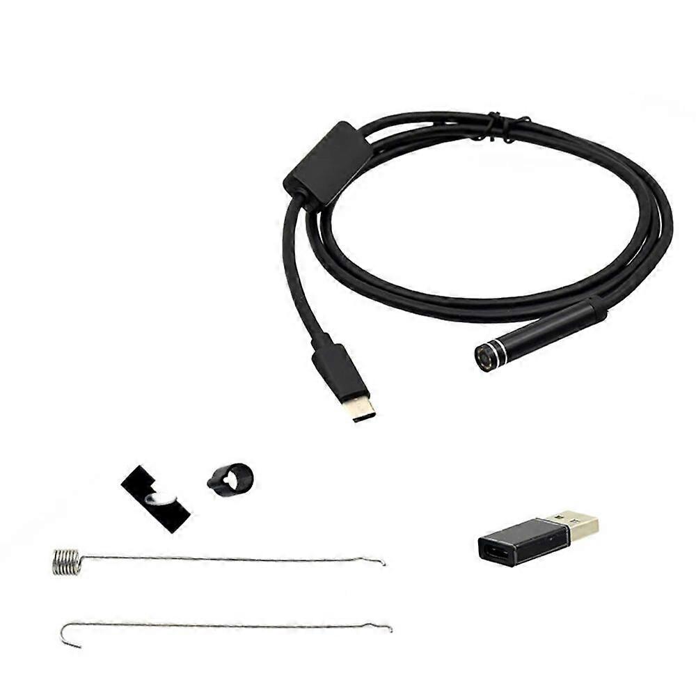 Super HD Endoscope Inspection Camera USB Borescope Pipe IP67 Waterproof Type-C Scope Camera for Android Smartphone PC