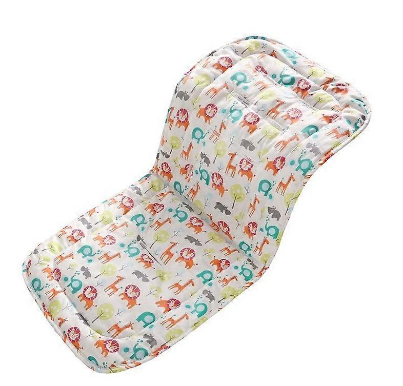 Universal Stroller Pad Four Seasons Children's Stroller Pad With Cotton On Both Sides 33.5*77cm