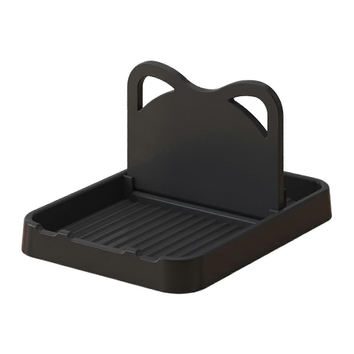 Pot Lid Rack Foldable Easy to Clean Drain High-Temperature Resistant Multifunctional Wall Mounted