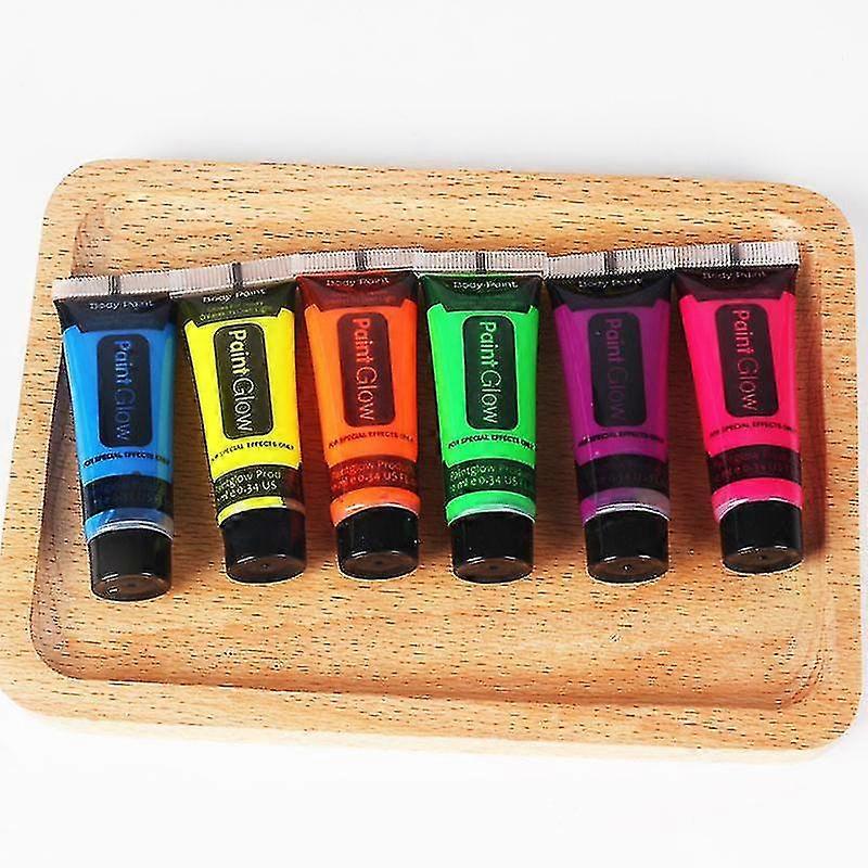 Glow In The Dark Body Art Paint - Mode Halloween Make-up Party Make-up-yky