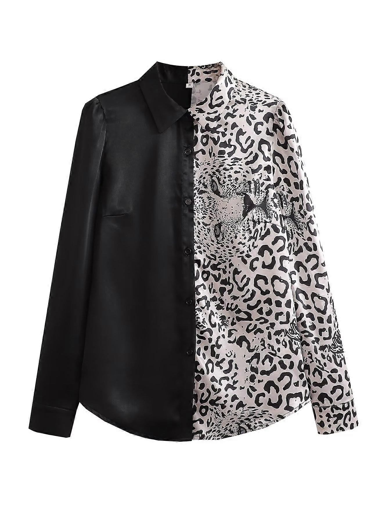Women's Long-Sleeved Animal Print