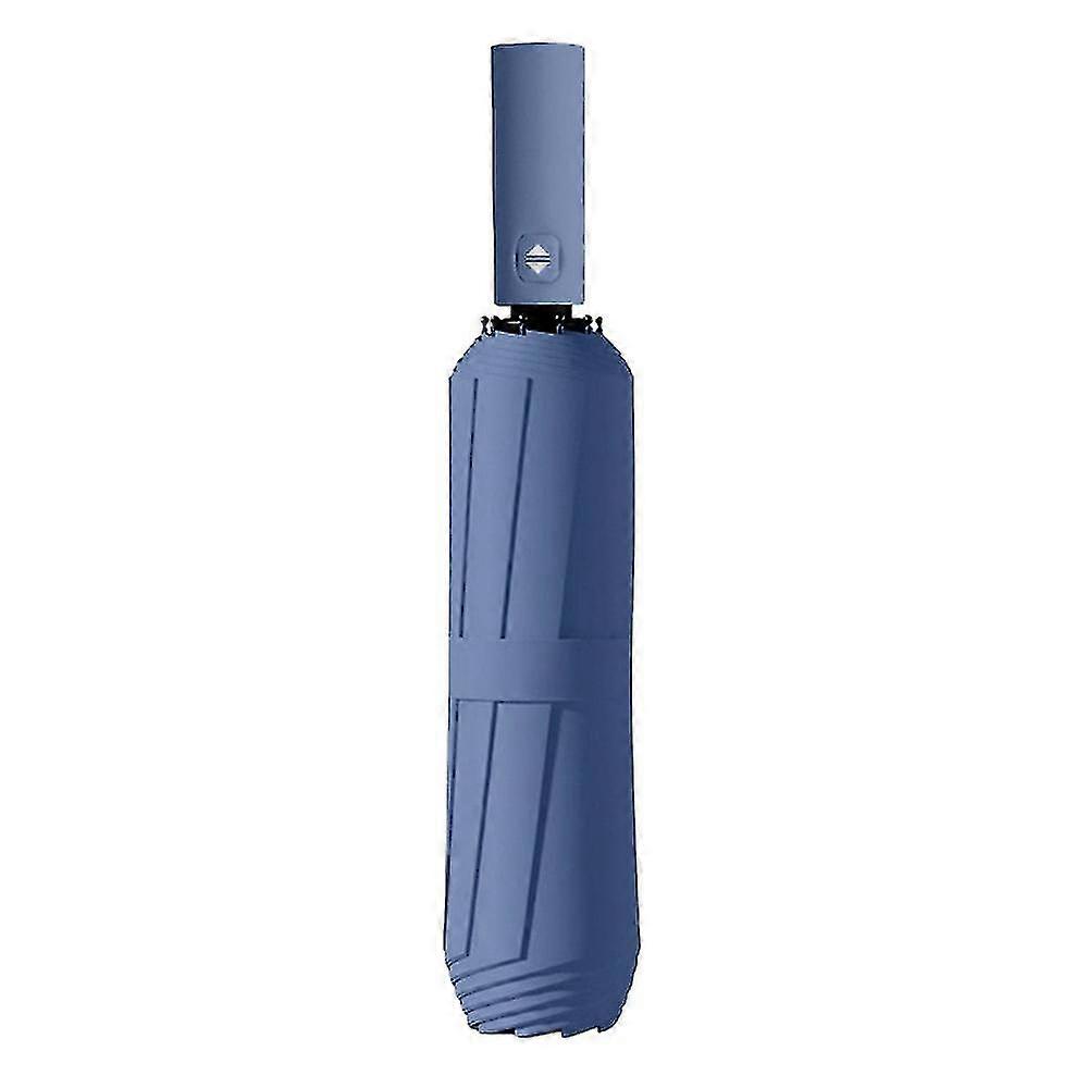 Automatic Umbrella Windproof Travel Umbrella Compact Folding Reverse Umbrella 12 Skeleton Large Size Umbrella