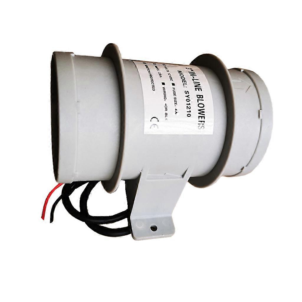 Einfache Installation Gerader Zylinderlüfter 3 Zoll 12V Lüftungsausrüstung