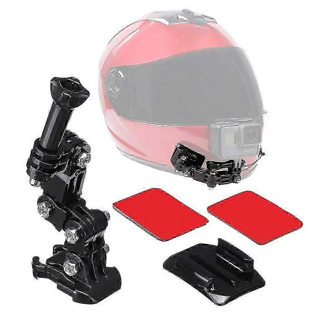 Motorsykkel Hjelm Hake Monteringssett / 4-veis Dreibar Arm Klips For Hero 9 8 7 6 5 4 - JV