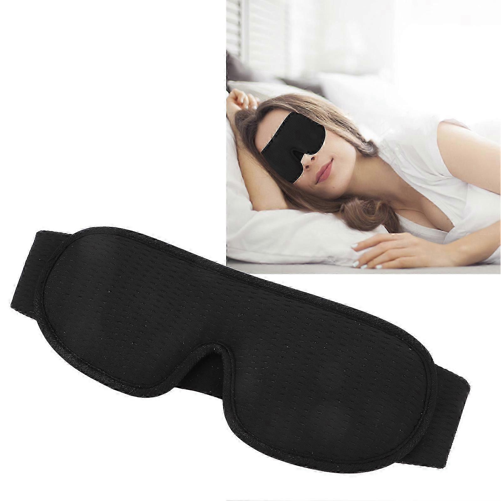Sleep Mask Light Blocking Breathable Memory Foam 3D Contoured Cup Eye Mask