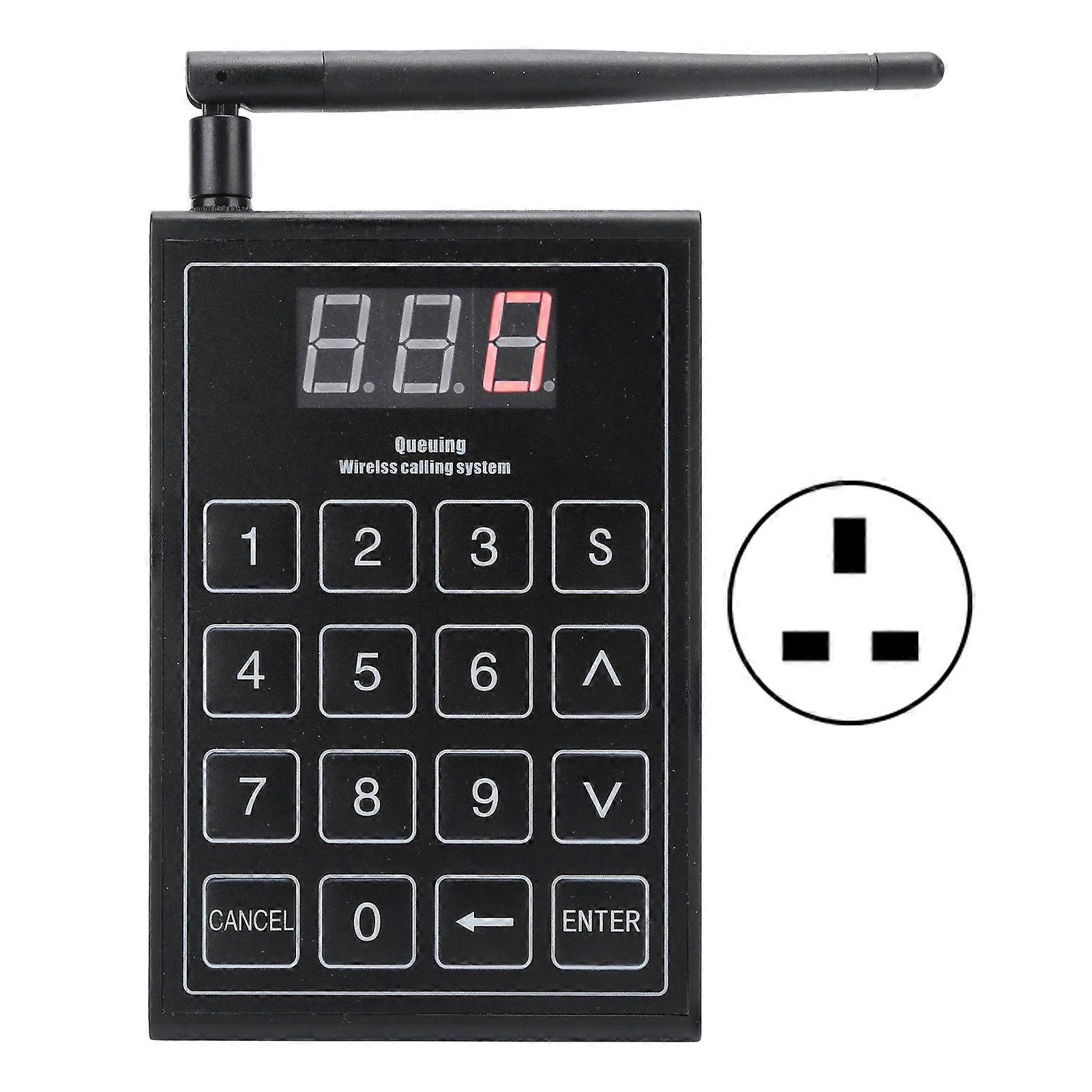 Pager Keyboard Transmitter Digital for SU-668 SU-669 SU-680 SU-668S SU-669S 110-240VUK Plug
