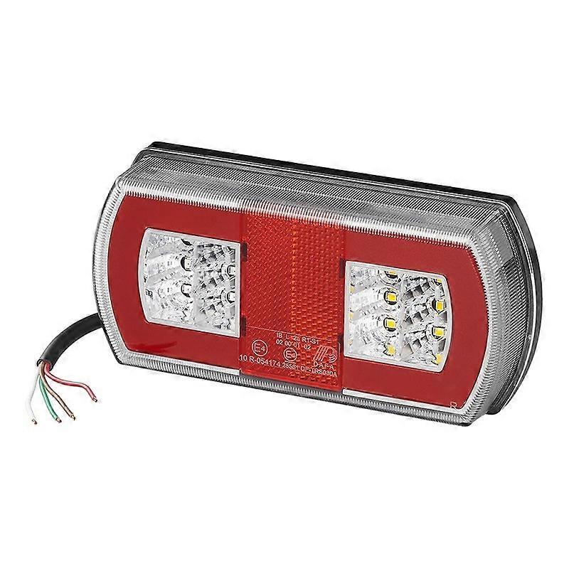 Rear light 5 function 225 x 105 mm 43LED right