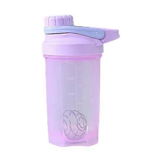 500ml Water Bottle Leak Proof Portable PP BPA Free Protein Shaker Water Workout