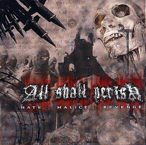 All Shall Perish Hate Malice Revenge CD