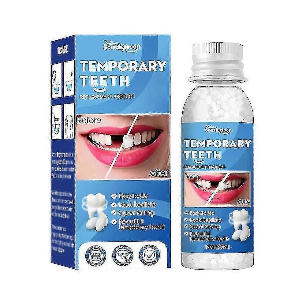 1-3x 2024 New Temporary Tooth Repair Kit Resin Fix Broken False Teeth Fill Gaps Dental Denture