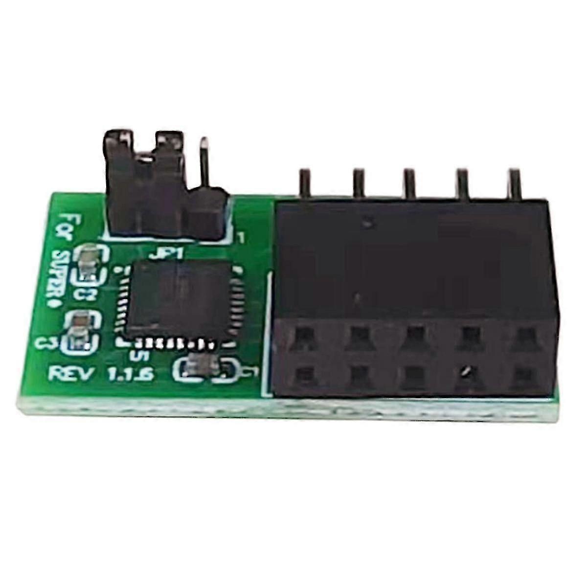 10-polig SPI TPM 2.0-modul, betrodd plattform, TPM 2.0 horisontell betrodd plattformsmodul för -AOM-TPM-P