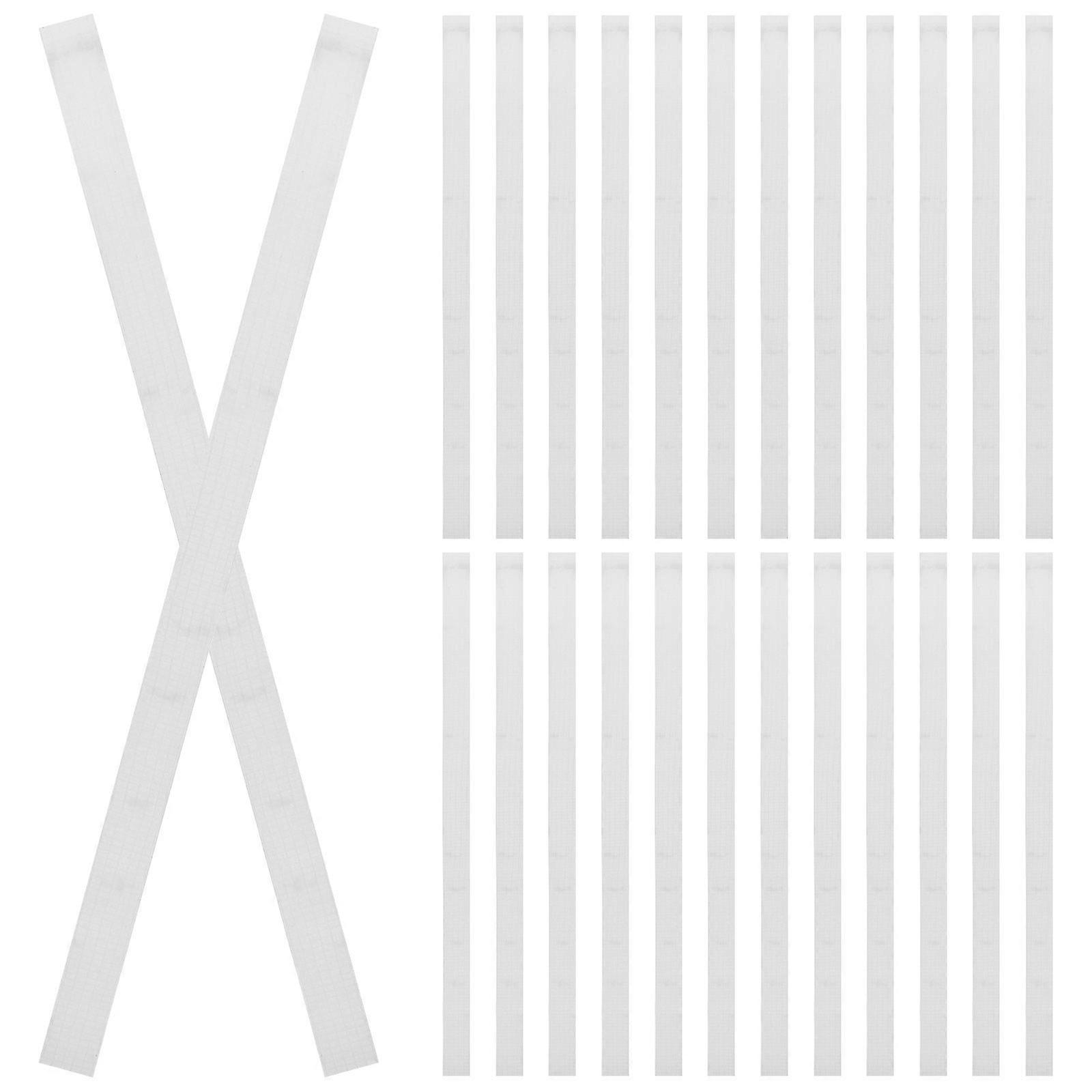 30pcs Mesh Backing Glue Strips Book Binding Glue Spines Book Binding Glue Strips