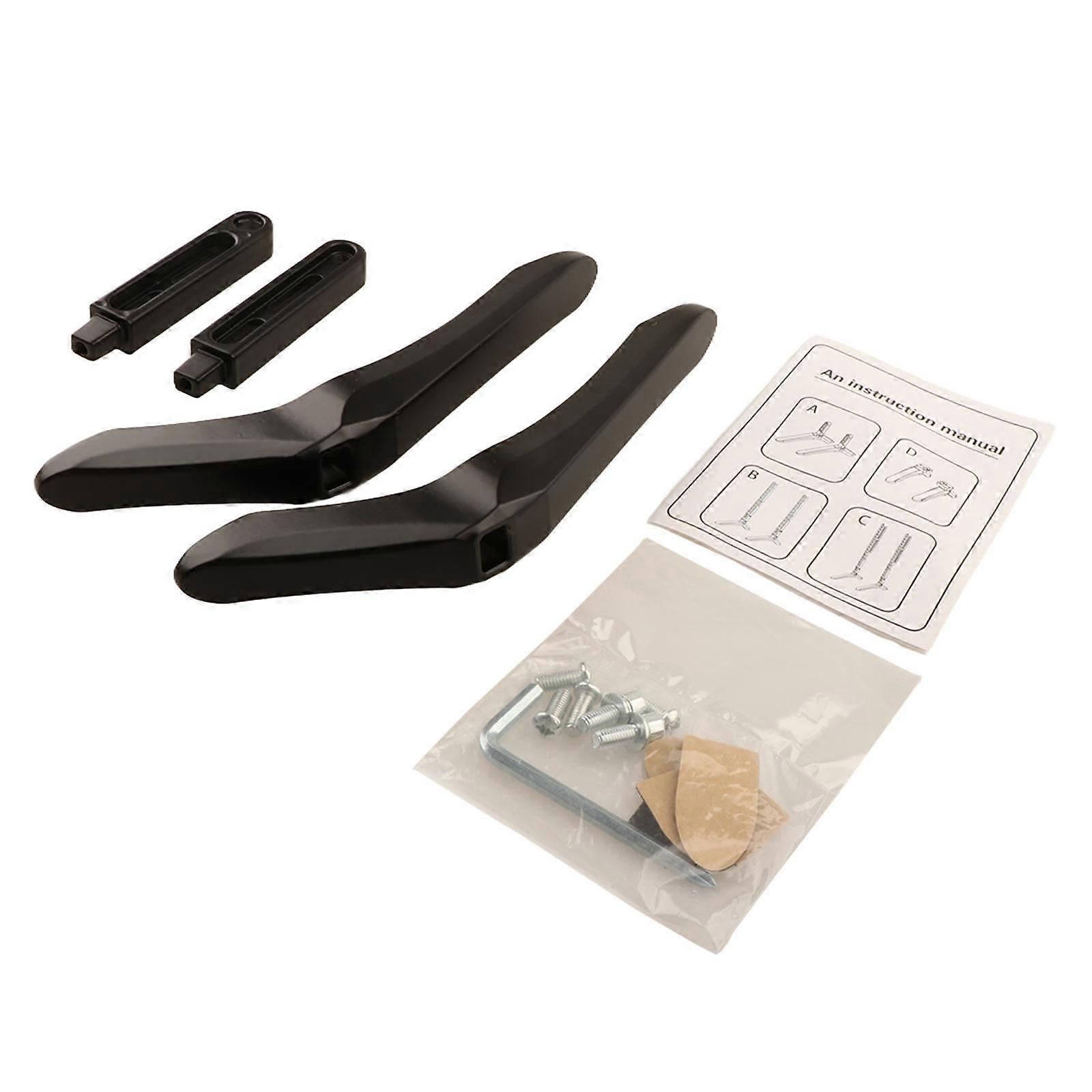 2x Table Top TV Stand Base Replacement for Most TVs Television Table Base