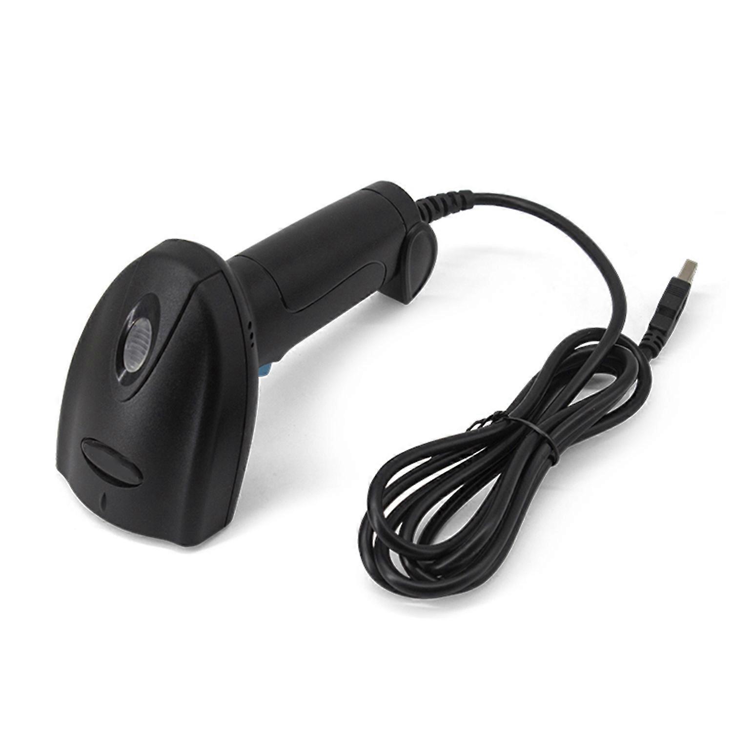 1D/2D Barcode Scanner Handheld USB Wired Bar Code Reader Manual Trigger/Auto Continuous Scanning Sup