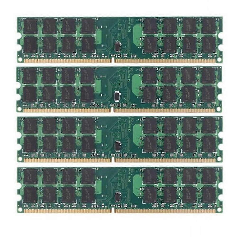 16gb 4x4gb Pc2-6400 Ddr2 800mhz 240pin For Amd Dedicated Desktop Memory Ram 1.8v Sdram Only For Amd