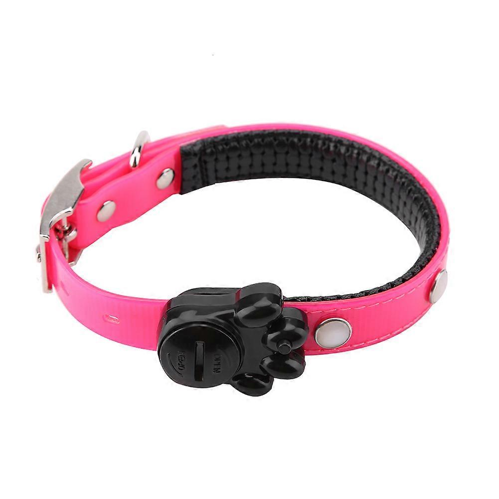 Dimmable Pet Collar Flashing LED Night Light For Dogs Blinking LED Dog Collar Ornament Adjustable Brightness