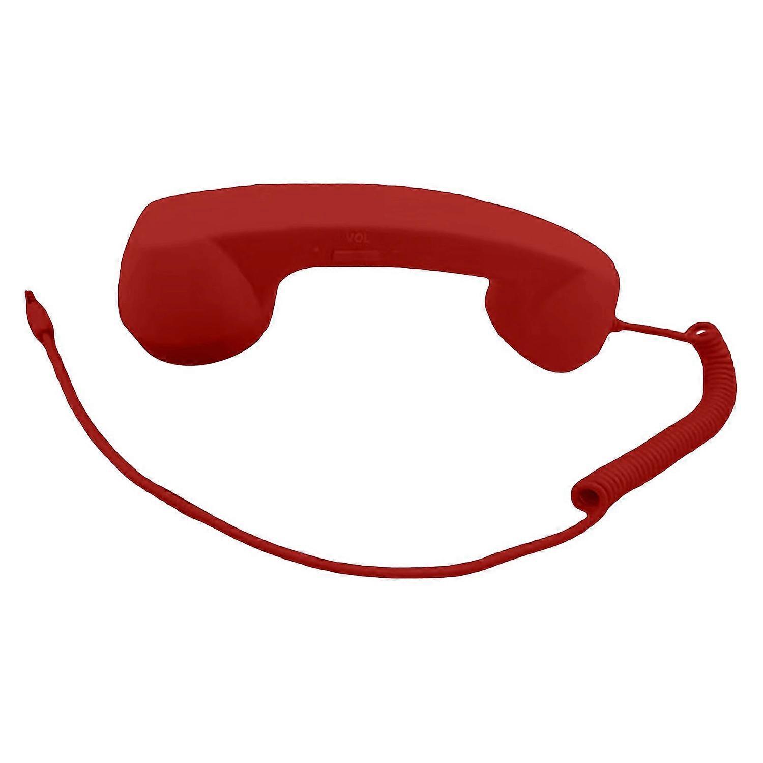 Mobile Phone Receiver Retro 3.5MM Phone Handset with Adjustable Volume And Microphone Mobile Accesso