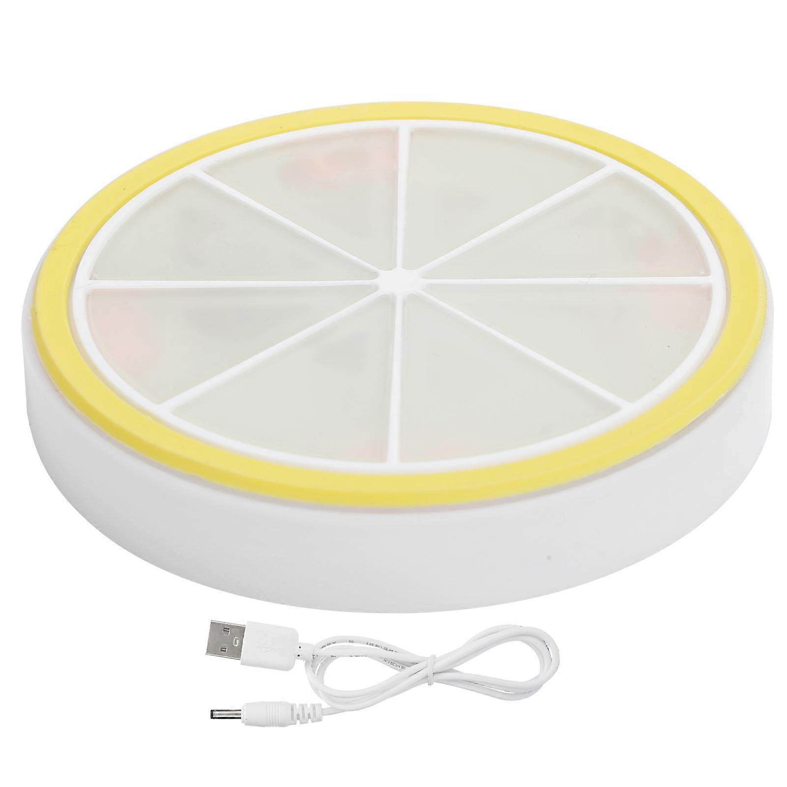LED Non - Slip Light Coaster with Touch Switch, USB Charging for Bar and KTV