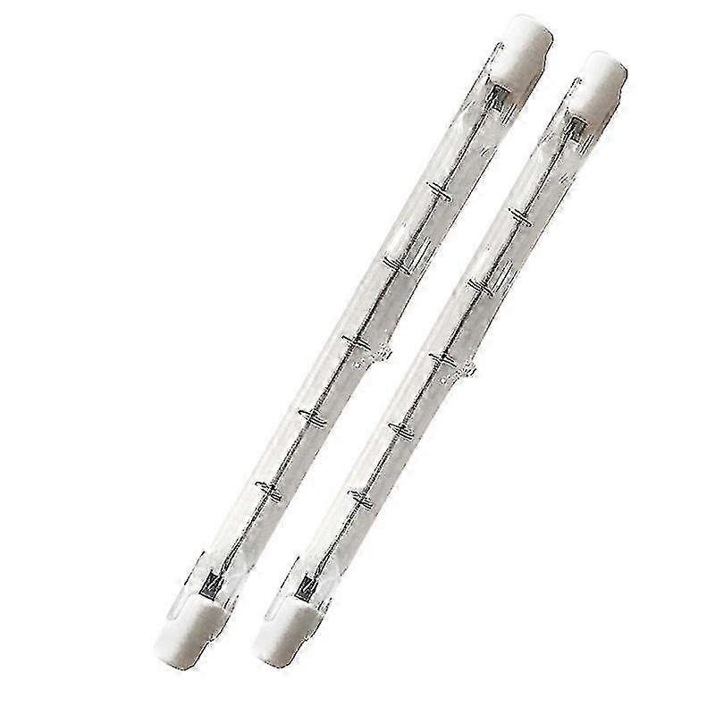 300W Dimmable R7s Halogen Security Floodlight 118mm Linear Bulb 2-Pack