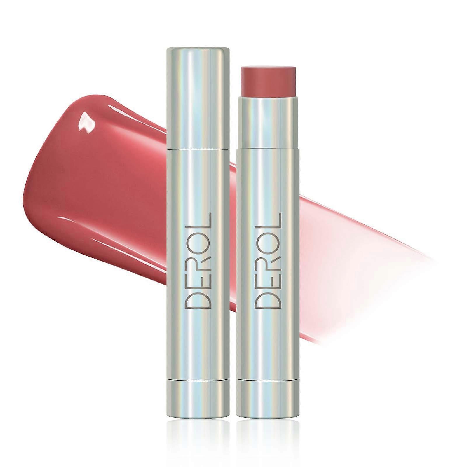 Moisturizing Lipstick, 10 Colors, Lightweight & Shiny, Non-greasy, Hydrating Mirror Lipstick for a Glossy Look HarmonyHub188