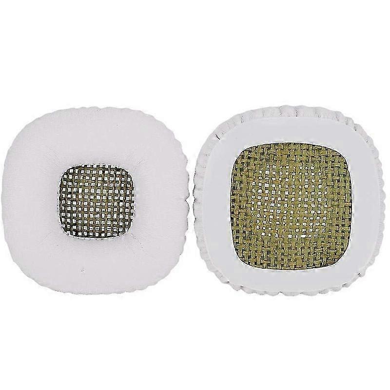 2Pcs Foam Earpads Replacement Memory Sponge Ear Pads Cushion for Major II Headphones White