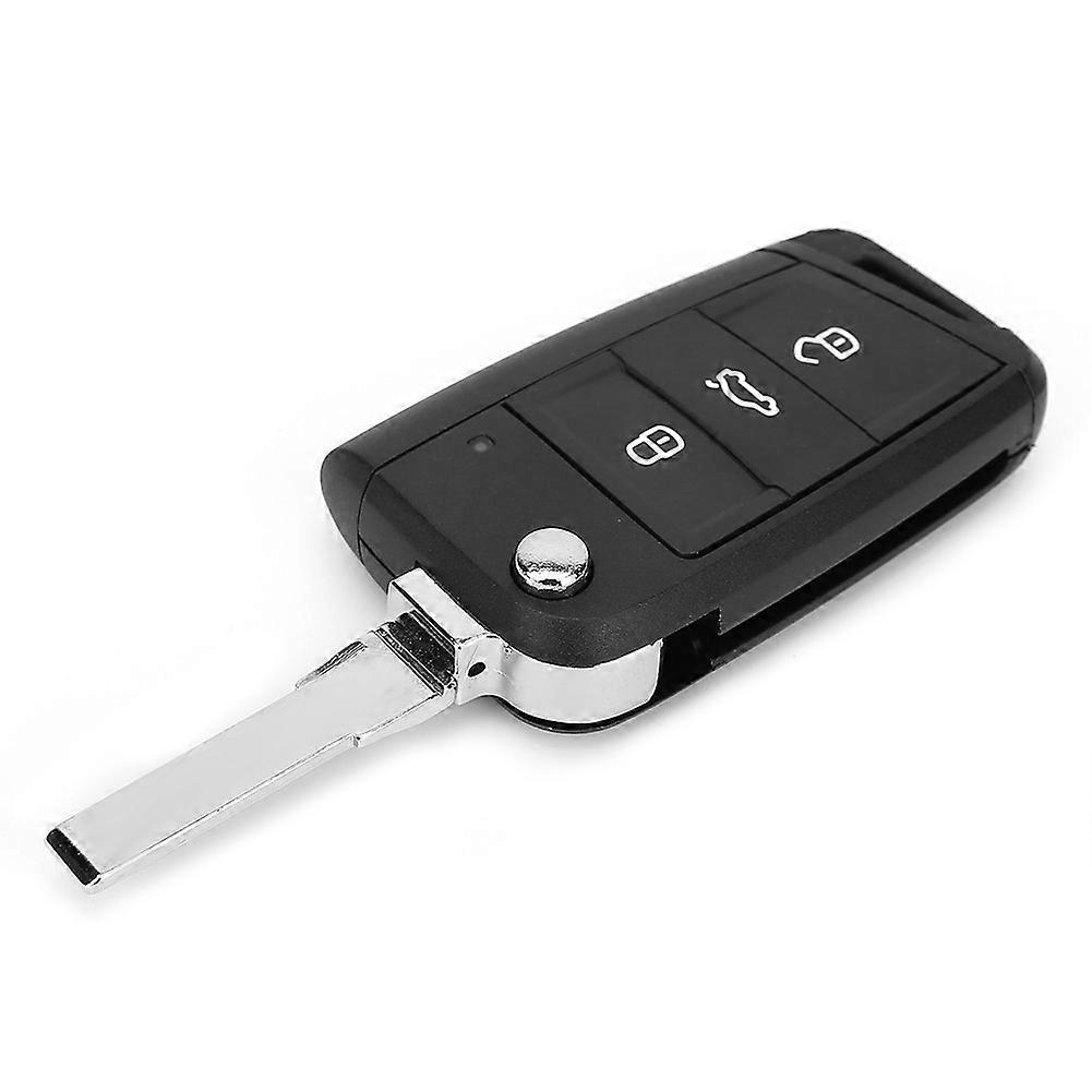 Auto Car Smart Remote Key Shell Case Fob 3 Buttons Fits for MK7 3