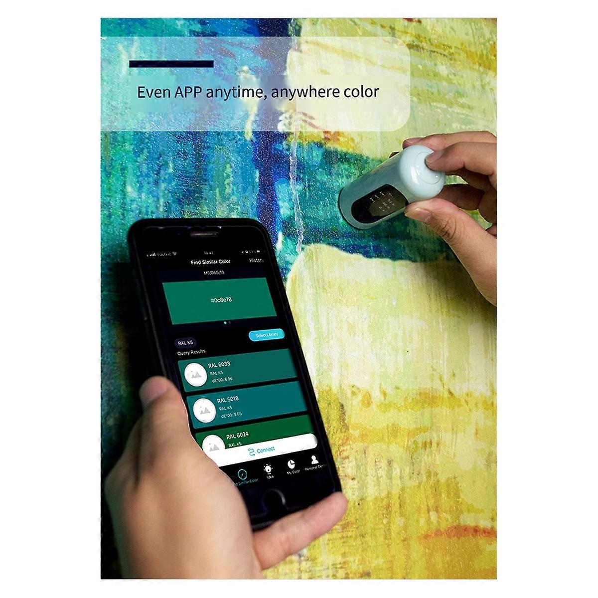 CR30 Colorimeter High-Precision Paint Fabric Coating Tester Colorimeter Spectrophotometer Colorimete