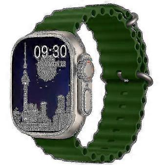 Hk8 Pro Max Ultra Men 49mm Tela Amoled Nfc Smartwatch cor2
