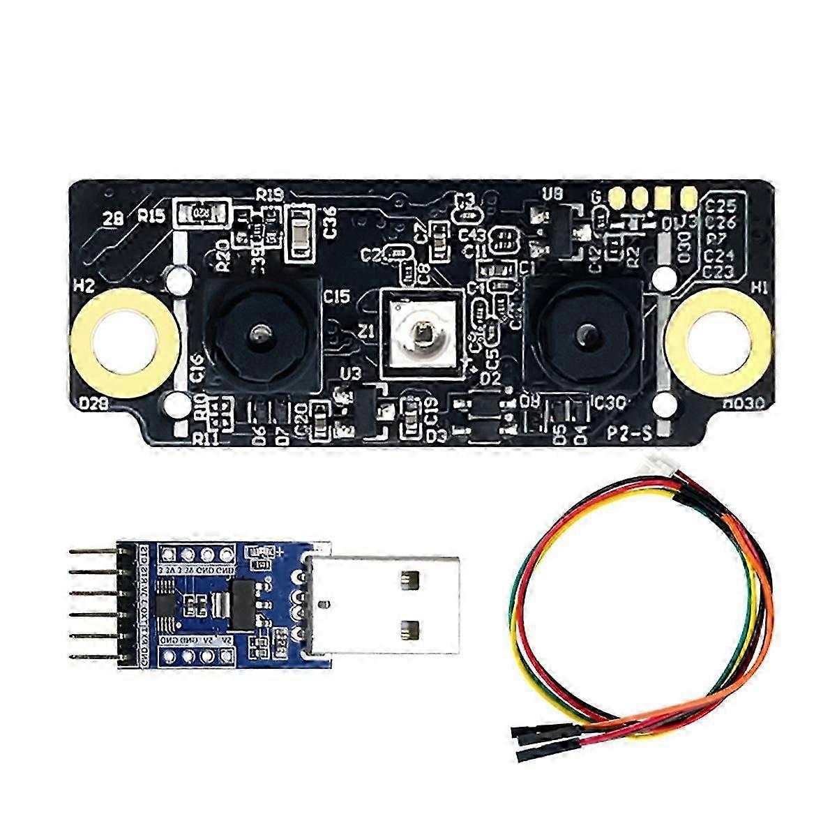 2026 new FM225 3D Face Recognition Module DC5.5V-9V Live Detection UARTandUSB Communication Interface(C)
