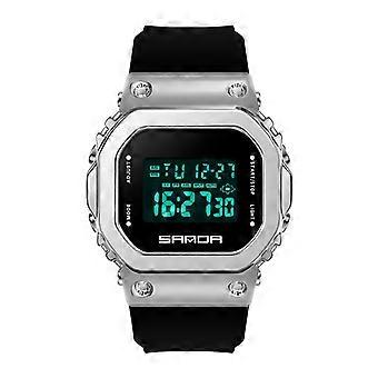 SANDA 9006 LED Digital Display Square Dial Electronic Watch