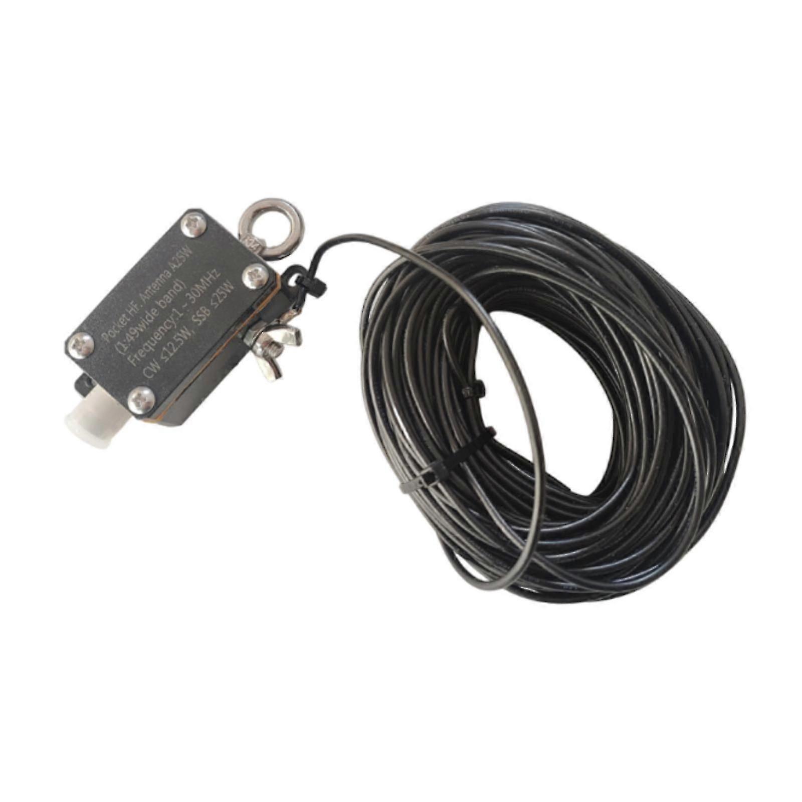 Mini Balun HF Shortwave Antenna Versatile Mini Shortwave Antenna Ring
