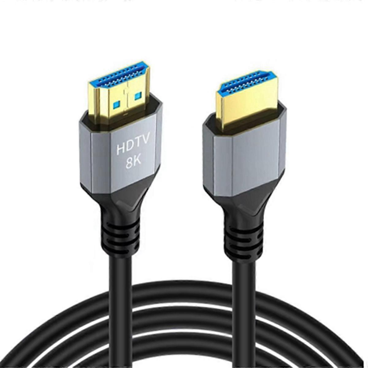 8K -Compatible 2.1 Cable 4K 144Hz 8K 60Hz 48Gbps Ultra High Speed