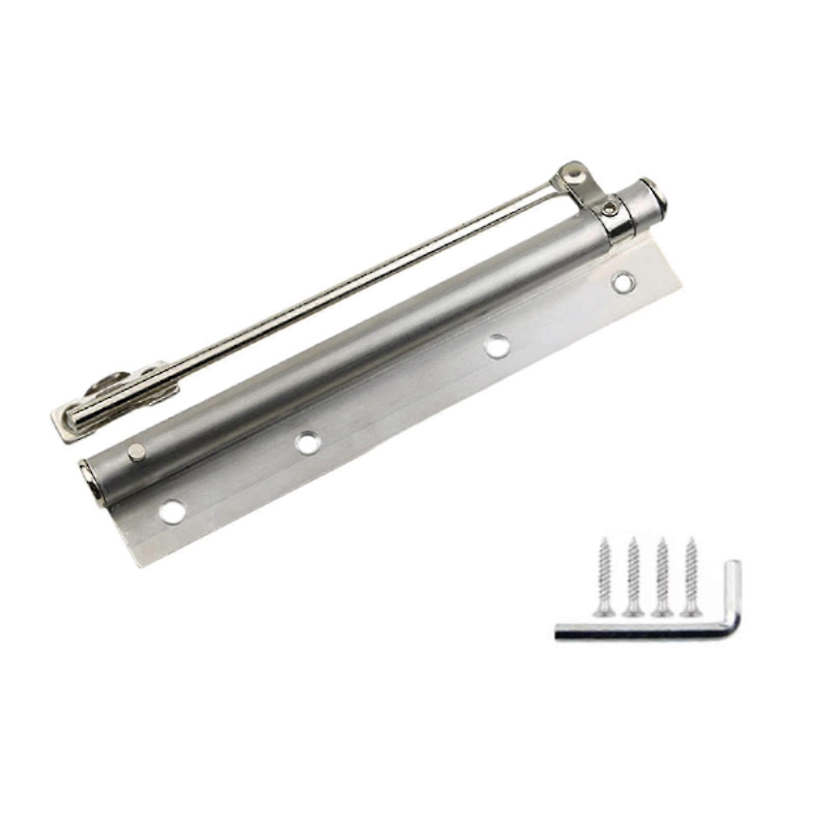 Silent Spring Door Closer with Adjustable Mechanism for Home and Office Use