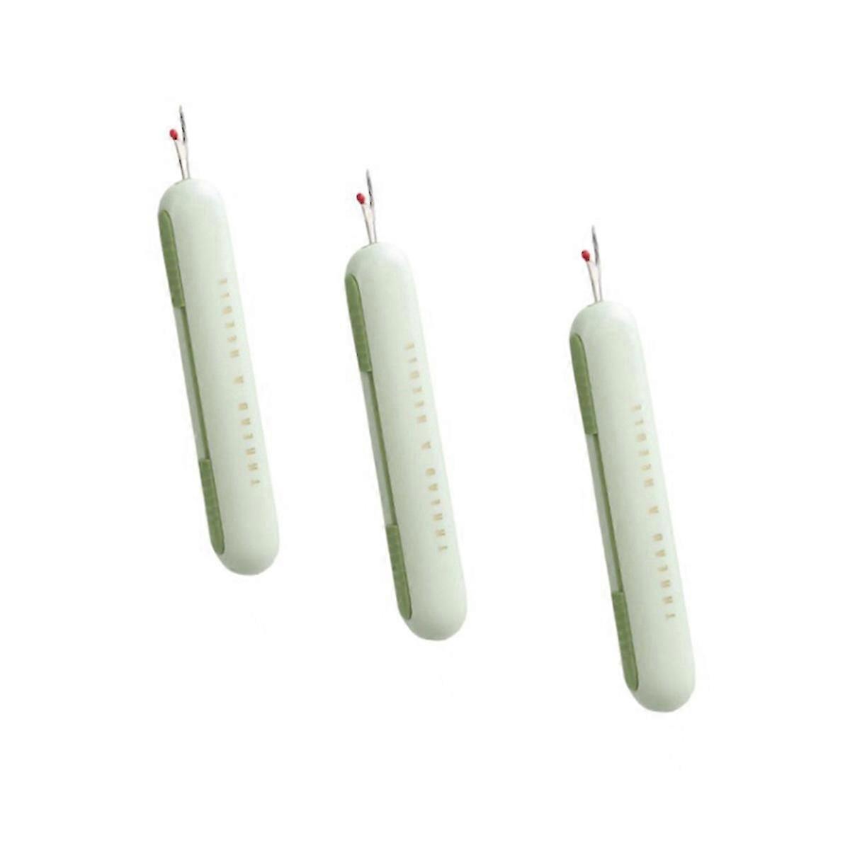 2-In-1 Stretchable Sewing Seam Rippers,Manual Sewing Tools,Green