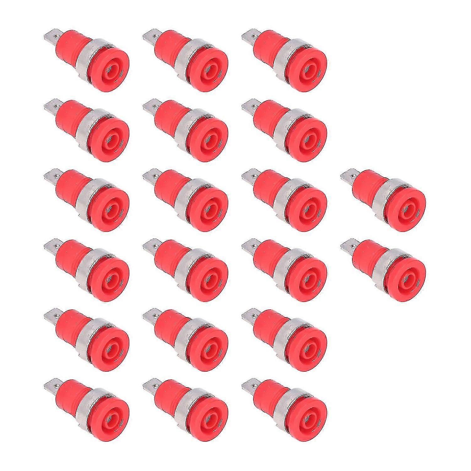 Banana Plug Socket20Pcs Banana Socket 4mm Banana Plug Socket Terminal Connector Banana Socket Tailor
