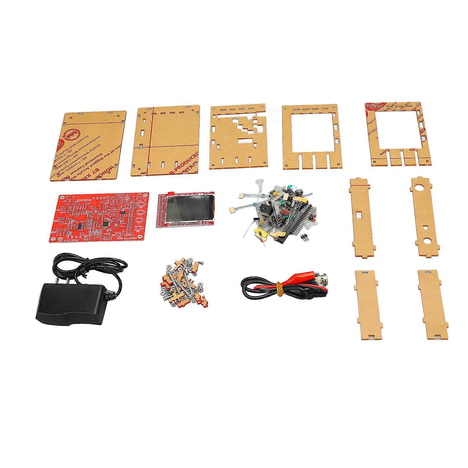 Digital Oscilloscope Kit Handheld Pocket Size Parts Beginner Starter Electronic Learning Set