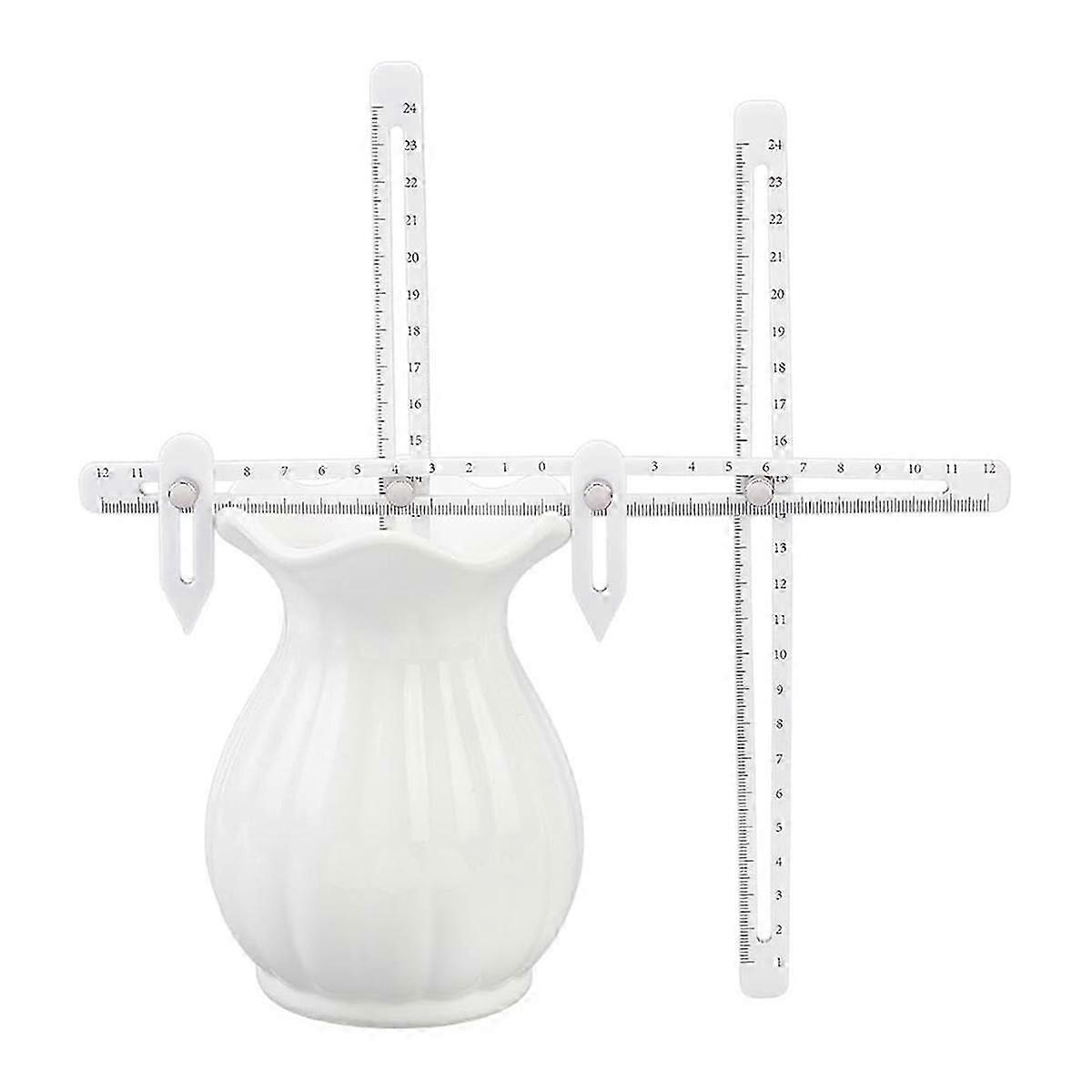 Pottery Thrower Set for Measuring Height and Width, Clay Measuring Gauge Tools Ceramic Clay Tools for Pottery Making