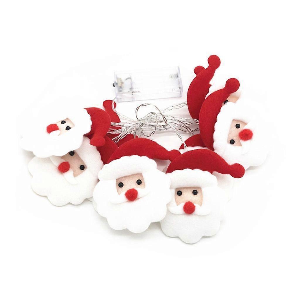 1.65m/10Lamp 3-m/20Lamp Snowman Santa Claus Deer Led String Light Christmas