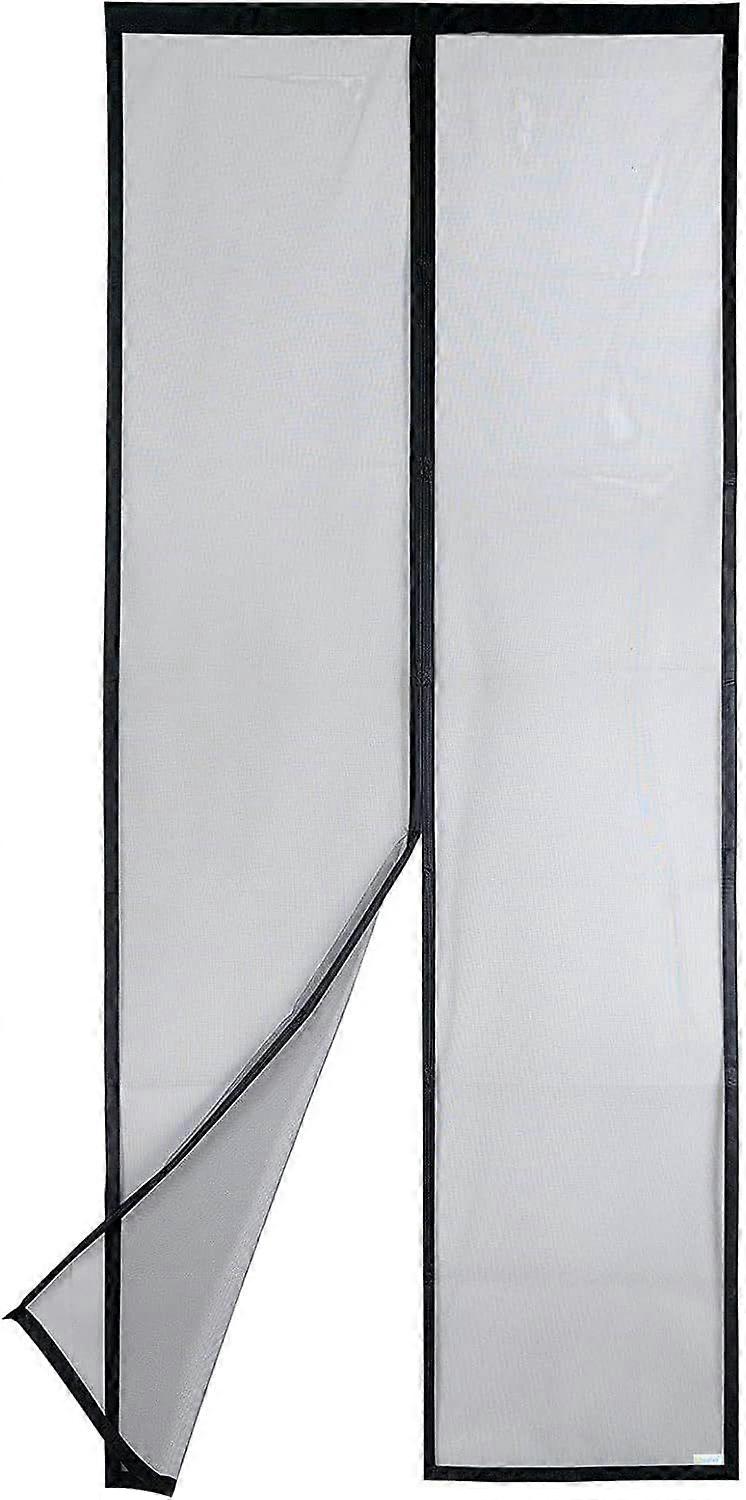 Magnetická moskytiéra pro dveře (90x210, černá)